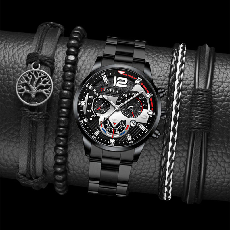 2pcs Men's New Popular Steel