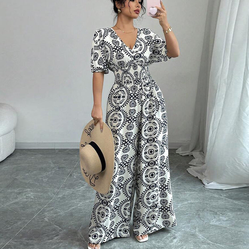 Bohemie Jumpsuit Women's Vacation
