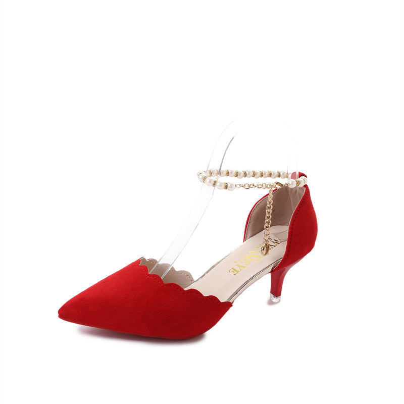 New Type Of High Heels, Sharp, Sharp, Snap