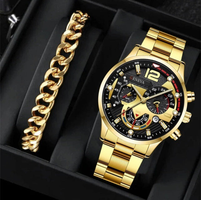 2pcs Men's New Popular Steel