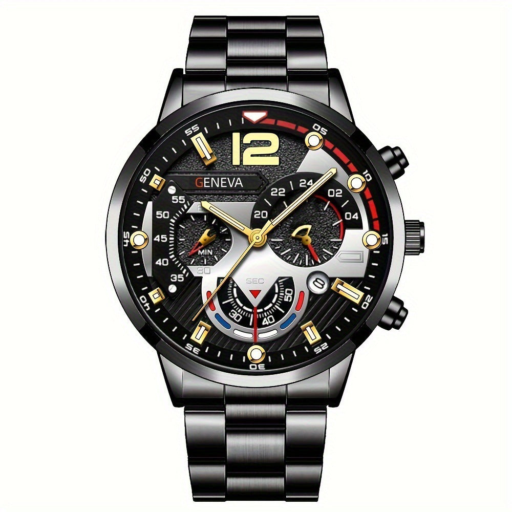 2pcs Men's New Popular Steel