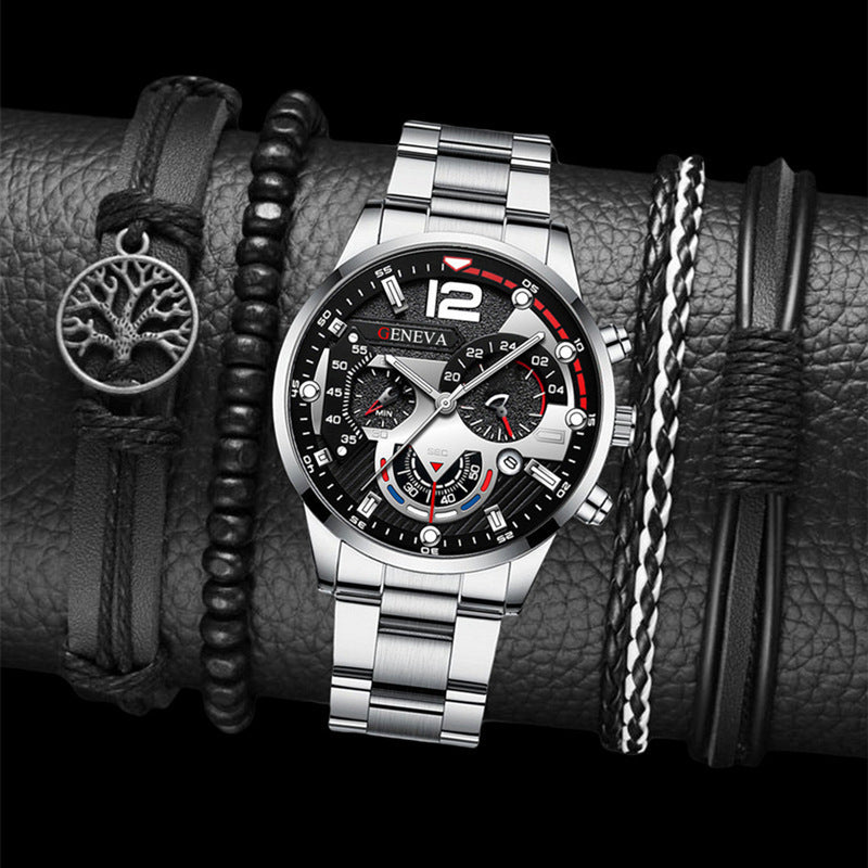 2pcs Men's New Popular Steel
