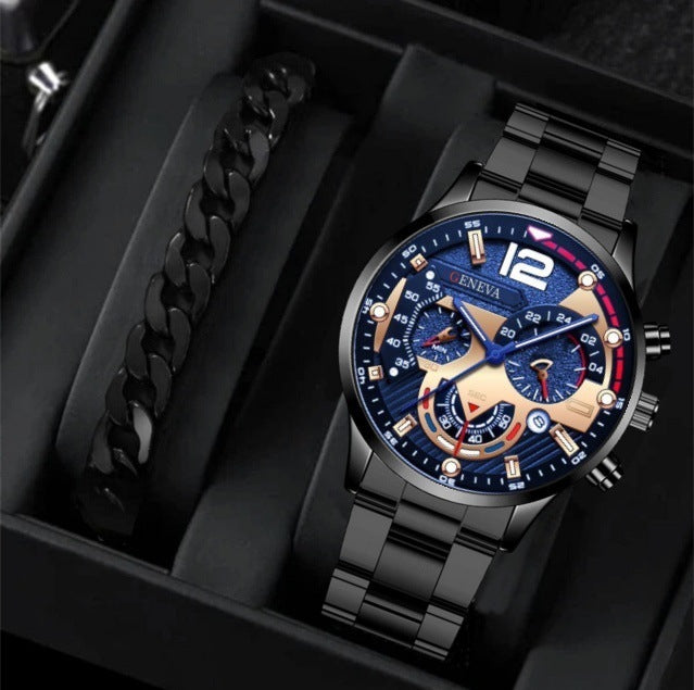2pcs Men's New Popular Steel