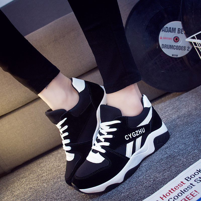 Sports Shoes Platform Sneakers