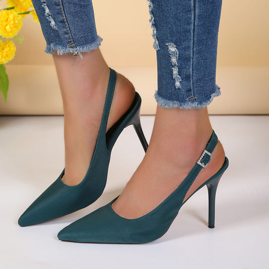 Pointed Toe Buckle Sandals Fashion Summer