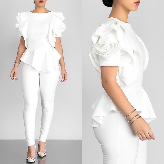 Women's Summer Hot Style  Hem blousse